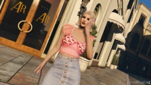 Peachy TOP For MP Female for Grand Theft Auto V