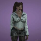 GTA 5 Player Mod: Puffer Jacket Ready For MP Female (Image #3)