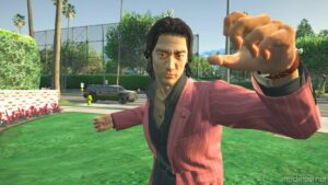 GTA 5 Player Mod: Yakuza 5: Shun Akiyama Add-On PED (Image #2)