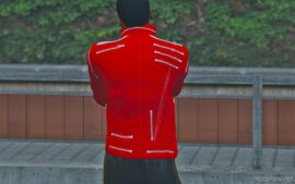 GTA 5 Player Mod: Michael Jackson’s “Beat IT” Jacket For Franklin (Image #3)