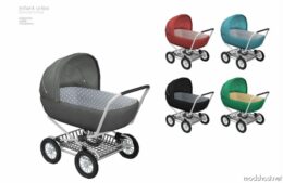 Sims 4 Object Mod: Infant Crib – Stroller (Image #3)