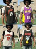 GTA 5 Player Mod: Layered Jerseys For MP Male (Image #2)