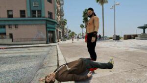 GTA 5 Player Mod: WWE Roman Reigns – The Tribal Chief (Wwe2K23) V1.1 (Image #5)