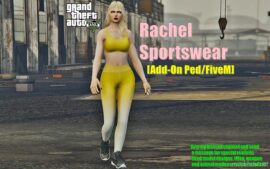 Rachel İN Sportswear [Add-On PED / Fivem] for Grand Theft Auto V