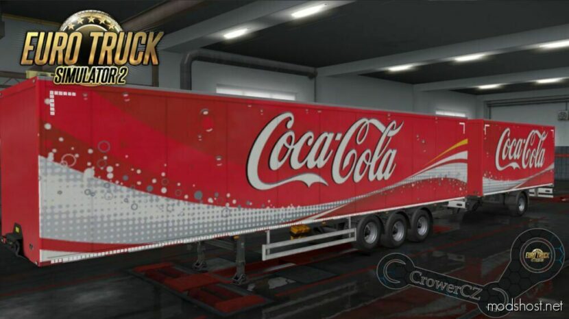 Coca-Cola Ownership Trailer [1.48] for Euro Truck Simulator 2
