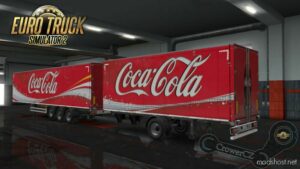 ETS2 Mod: Coca-Cola Ownership Trailer 1.48 (Image #2)