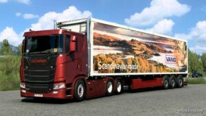 ETS2 Scania Part Mod: Eugene Scania S Flat Roof Addon 1.48 (Image #2)