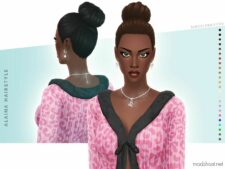Alaina Hairstyle for Sims 4