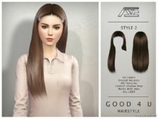 Good 4 U – Style 2 (Hairstyle) for Sims 4