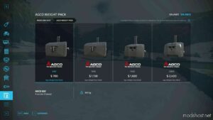 FS22 Mod: Agco Weight Pack (Image #4)