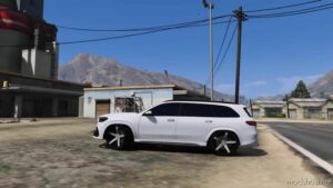 GTA 5 Mercedes-Benz Vehicle Mod: GLS63 Brabus 2021 Add-On / Replace (Image #3)