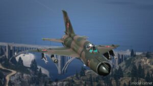 GTA 5 Vehicle Mod: MIG-21 BIS Fishbed Add-On | Vehfuncs V (Image #3)