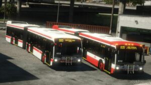 GTA 5 Vehicle Mod: Toronto Transit Commission Novabus LFS BUS Pack – Part 2 Add-On (Image #2)