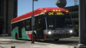 GTA 5 Vehicle Mod: Toronto Transit Commission Novabus LFS BUS Pack – Part 2 Add-On (Image #5)