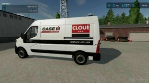 FS22 Renault Car Mod: Master (Case LH Cloue) V1.0.5 (Image #4)