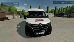 FS22 Renault Car Mod: Master (Case LH Cloue) V1.0.5 (Image #11)