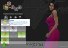 Ad(H)D Trait for Sims 4