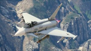 GTA 5 Vehicle Mod: Eurofighter Typhoon Add-On V1.6 (Image #3)