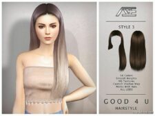 Good 4 U – Style 3 (Hairstyle) for Sims 4