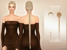Rachel Hairstyle for Sims 4