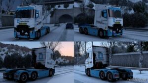 Skin Maersk Renault T By Rodonitcho Mods [1.48] for Euro Truck Simulator 2