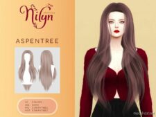 Sims 4 Female Mod: Aspentree Hair (Featured)