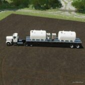 Sprayer Tender Trailer – White Tanks for Farming Simulator 22