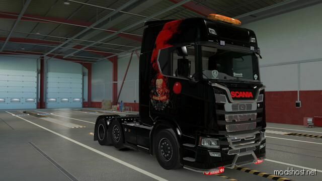 Meet The Dancing Clown For Scania S for Euro Truck Simulator 2