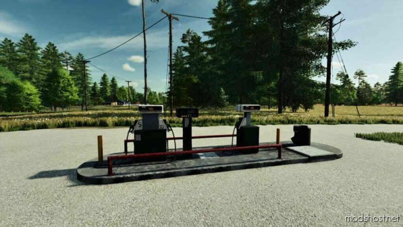 FS22 Placeable Mod: GAS Pumps (Featured)