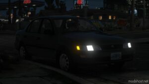 GTA 5 Toyota Vehicle Mod: 1994 Toyota Corolla DX Us-Spec Add-On | Replace | Vehfuncsv | Extras | Lods V1.1 (Image #3)