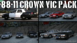 1988-2011 Ford Crown Victoria Ltd/Lx/Pi [Add-On | Extras | Vehfuncsv | Lods ] V3.0 for Grand Theft Auto V
