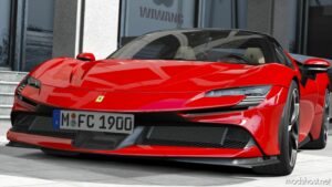 GTA 5 Ferrari Vehicle Mod: SF90 Stradale 2020 Add-On (Image #2)