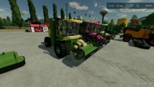 FS22 Krone Combine Mod: Bigm450 & Tigo XR75D (Image #2)