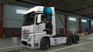 Mercedes F1 Skin for Euro Truck Simulator 2