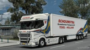 DAF 2021 Jelle Schouwstra Transport Combo Skin for Euro Truck Simulator 2