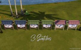 Sims 4 Object Mod: Wild West Ranch Community Board (Image #3)