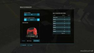 FS22 Script Mod: Bale ID Manager V2.0.0.1 (Image #3)