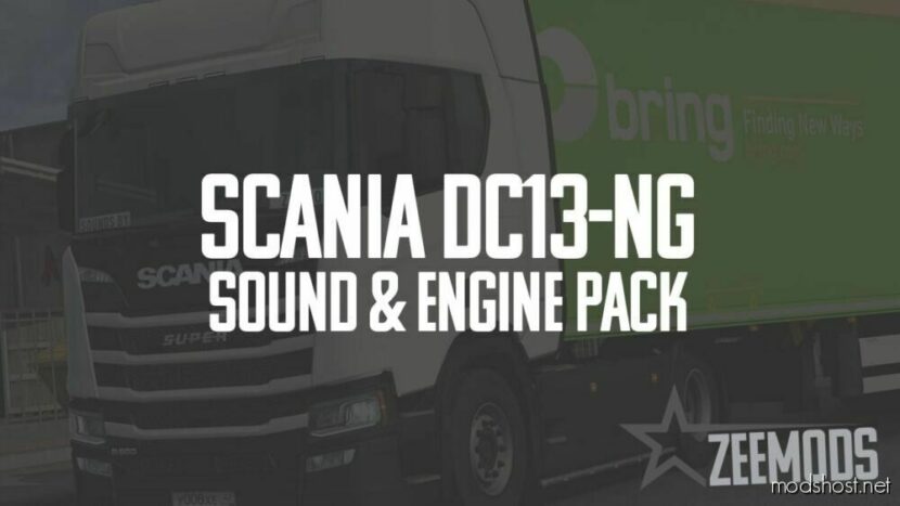 Scania DC13 Engine Sounds Pack for Euro Truck Simulator 2
