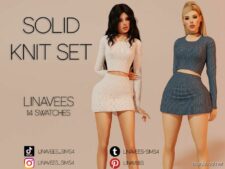 Quitie – SET TOP & Skirt for Sims 4
