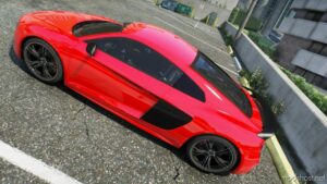 GTA 5 Audi Vehicle Mod: R8 V10 (Image #2)