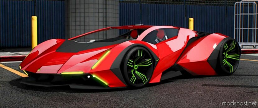 Lamborghini Mosa Concept 2022 for Grand Theft Auto V