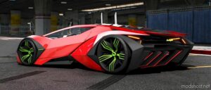 GTA 5 Lamborghini Vehicle Mod: Mosa Concept 2022 (Image #2)