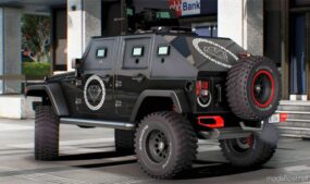 GTA 5 Jeep Vehicle Mod: 2011 Cartel Jeep Armor (Image #2)