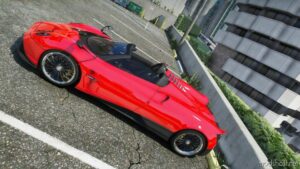 GTA 5 Roadster Vehicle Mod: Pagani Huayra Roadster (Image #2)