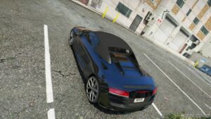 GTA 5 Audi Vehicle Mod: 2014 Audi R8 Cabrio (Image #3)