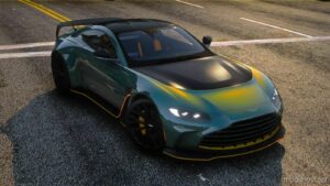 GTA 5 Aston Martin Vehicle Mod: 2023 Aston Martin Vantage Add-On (Featured)