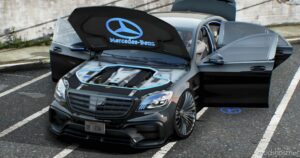 GTA 5 Mercedes-Benz Vehicle Mod: S63 Wald W222 Mansory (Image #3)