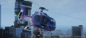 GTA 5 Vehicle Mod: Airbus Eurocopter EC-130 Executive Transfer Helicopter Add-On V1.1 (Image #3)