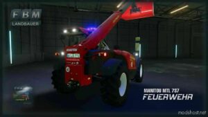 FS22 Forklift Mod: MTL737 Fire department (Image #2)