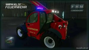 FS22 Forklift Mod: MTL737 Fire department (Image #6)